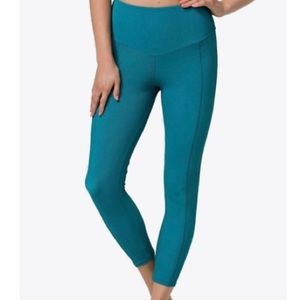 ONZIE
High Waist Teal Green Full Length Leggings